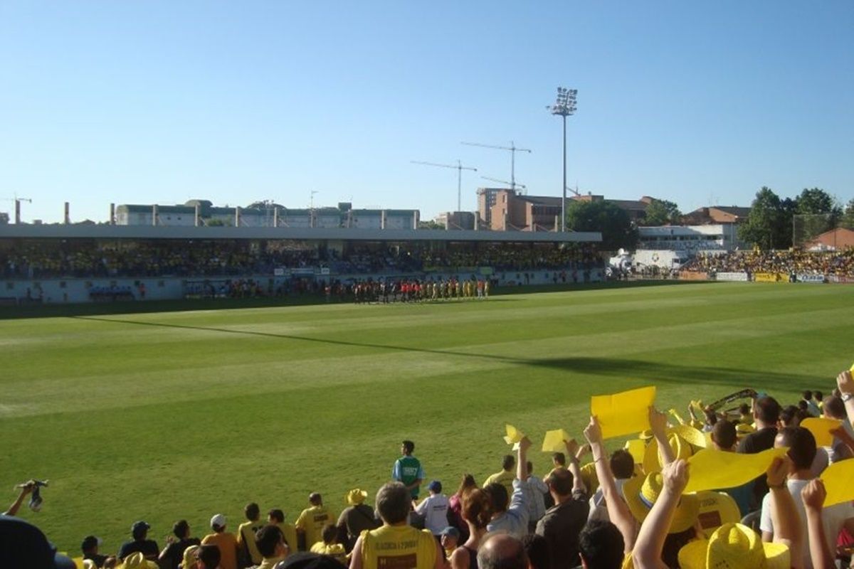 La historia viral de un aficionado del Cartagena en el estadio del Alcorcón