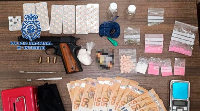 Incautan más de 50 gramos de cocaína, marihuana y pastillas en Alcorcón
