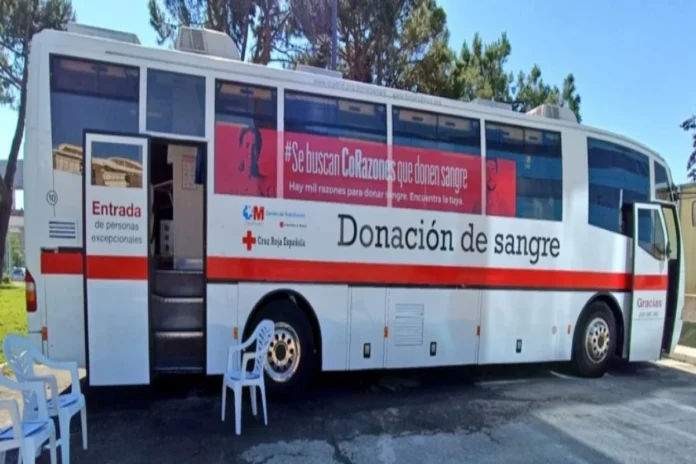 Alcorcón, sede de la campaña de donación de sangre de Cruz Roja