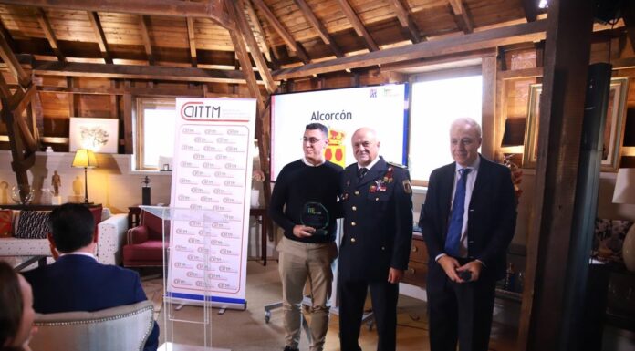 Alcorcón recibe el premio 'Visión Zero' por no tener ninguna víctima mortal en accidente de tráfico durante 2022