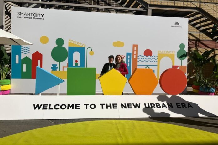 Candelaria Testa, alcaldesa de Alcorcón, participa en el Smart City Expo World Congress de Barcelona