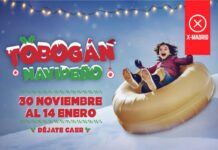 X-Madrid trae el tobogán de Navidad más divertido a Alcorcón