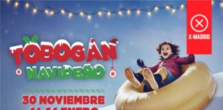 X-Madrid trae el tobogán de Navidad más divertido a Alcorcón