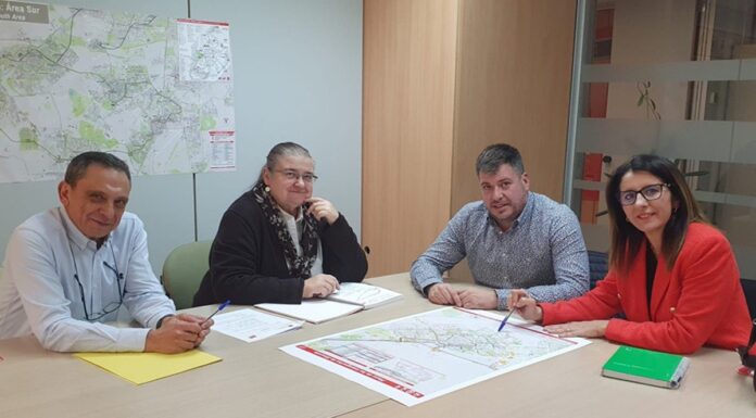 Alcorcón solicita mejoras en la red de autobuses de la ciudad