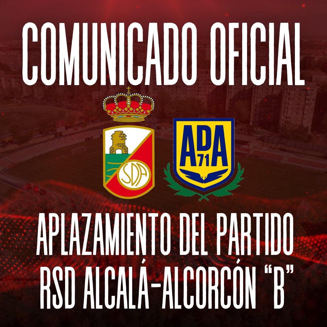 Suspenden el partido del Alcorcón B por un robo en el estadio del RSD Alcalá