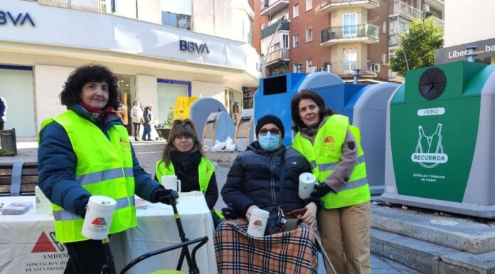 Actividades de concienciación en Alcorcón por el Día Nacional de la Esclerosis Múltiple