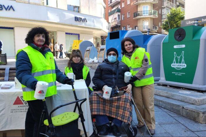 Actividades de concienciación en Alcorcón por el Día Nacional de la Esclerosis Múltiple