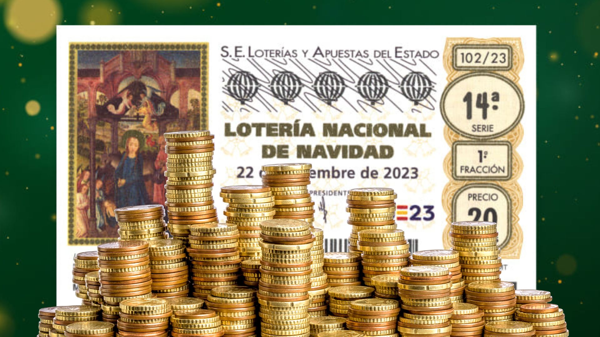 Dónde y cuándo ver el Sorteo de la Lotería de Navidad desde Alcorcón