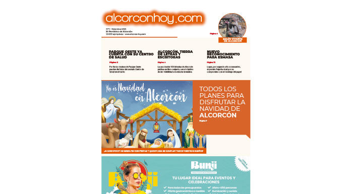 Periódico alcorconhoy - Diciembre 2023, tu periódico de Alcorcón
