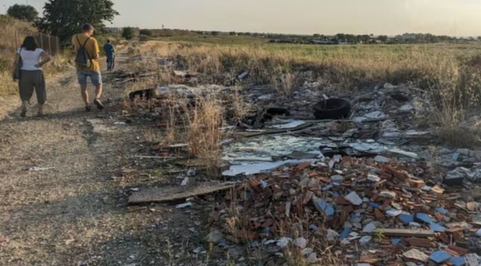 Denuncian vertidos ilegales cerca del Ensanche Sur de Alcorcón