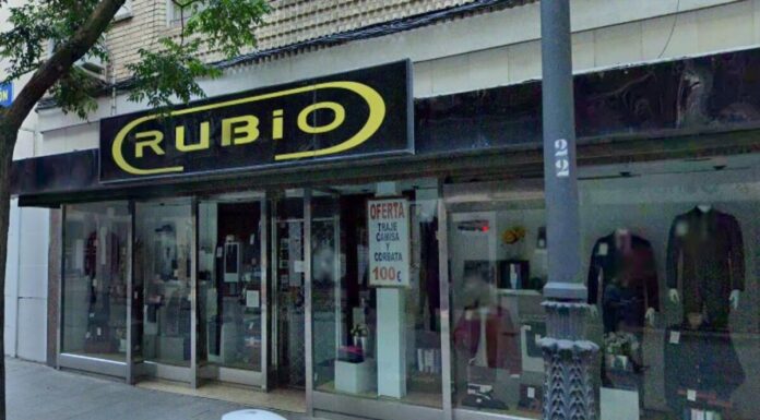 Cierra confecciones Rubio en Alcorcón, la mítica tienda de ropa de caballero