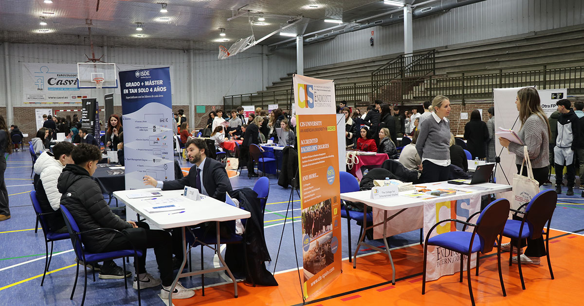 Jornadas de orientación vocacional en el Eurocolegio Casvi