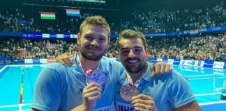 Álex Bustos y Alberto Barroso, de Alcorcón, se alzan con el Campeonato de Europa de waterpolo