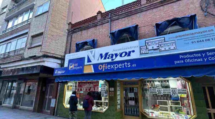 Cierra la Papelería Mayor de Alcorcón