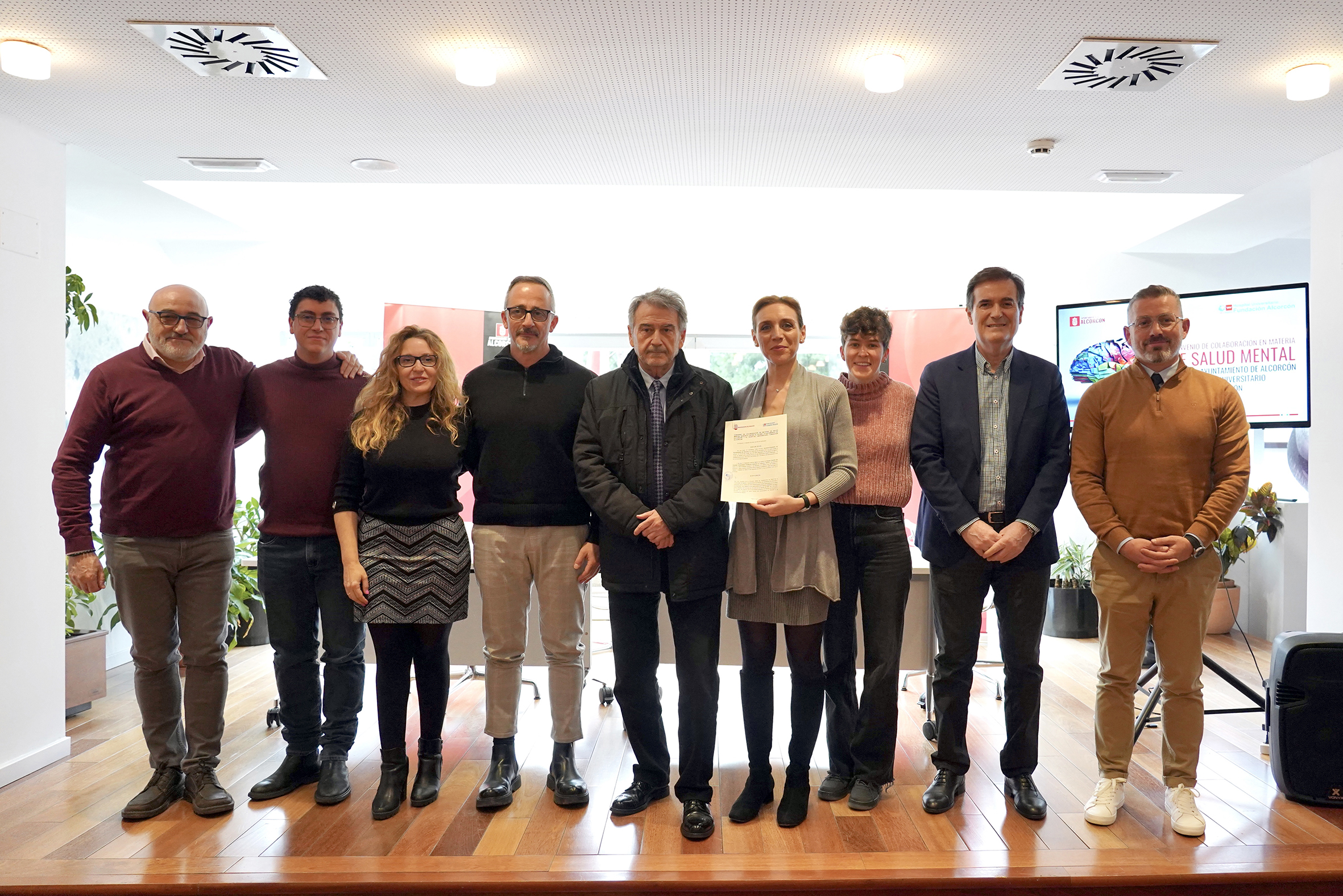 Refuerzo del compromiso entre el Hospital de Alcorcón y el Ayuntamiento por la salud mental