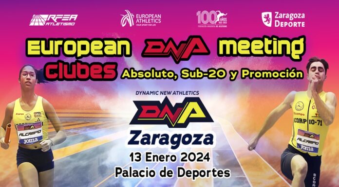 El primer evento del año para el Atletismo Alcorcón es el European DNA Meeting de Clubes