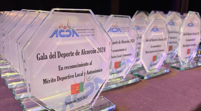 La Gala del Deporte de Alcorcón y su absoluto éxito llenó el Teatro Buero Vallejo
