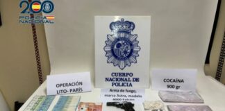 Requisan más de 150.000 euros, un arma de fuego y cocaína rosa en Alcorcón