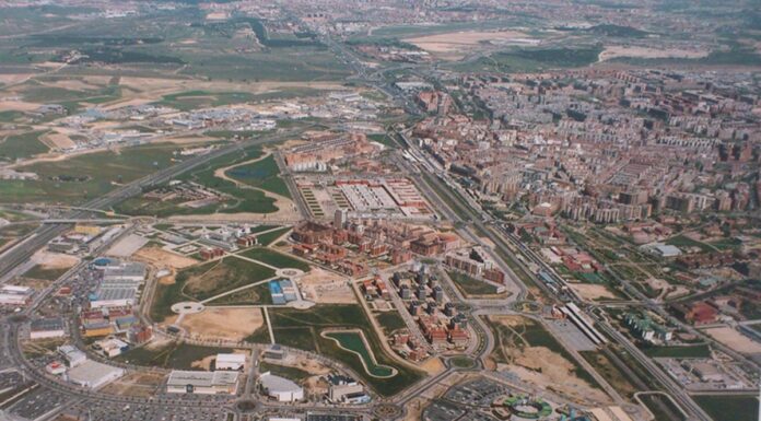 Nuevo carril bici en el entorno de la laguna de Parque Oeste de Alcorcón