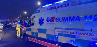 Dos heridos graves en un accidente en la A-5 a su paso por Alcorcón