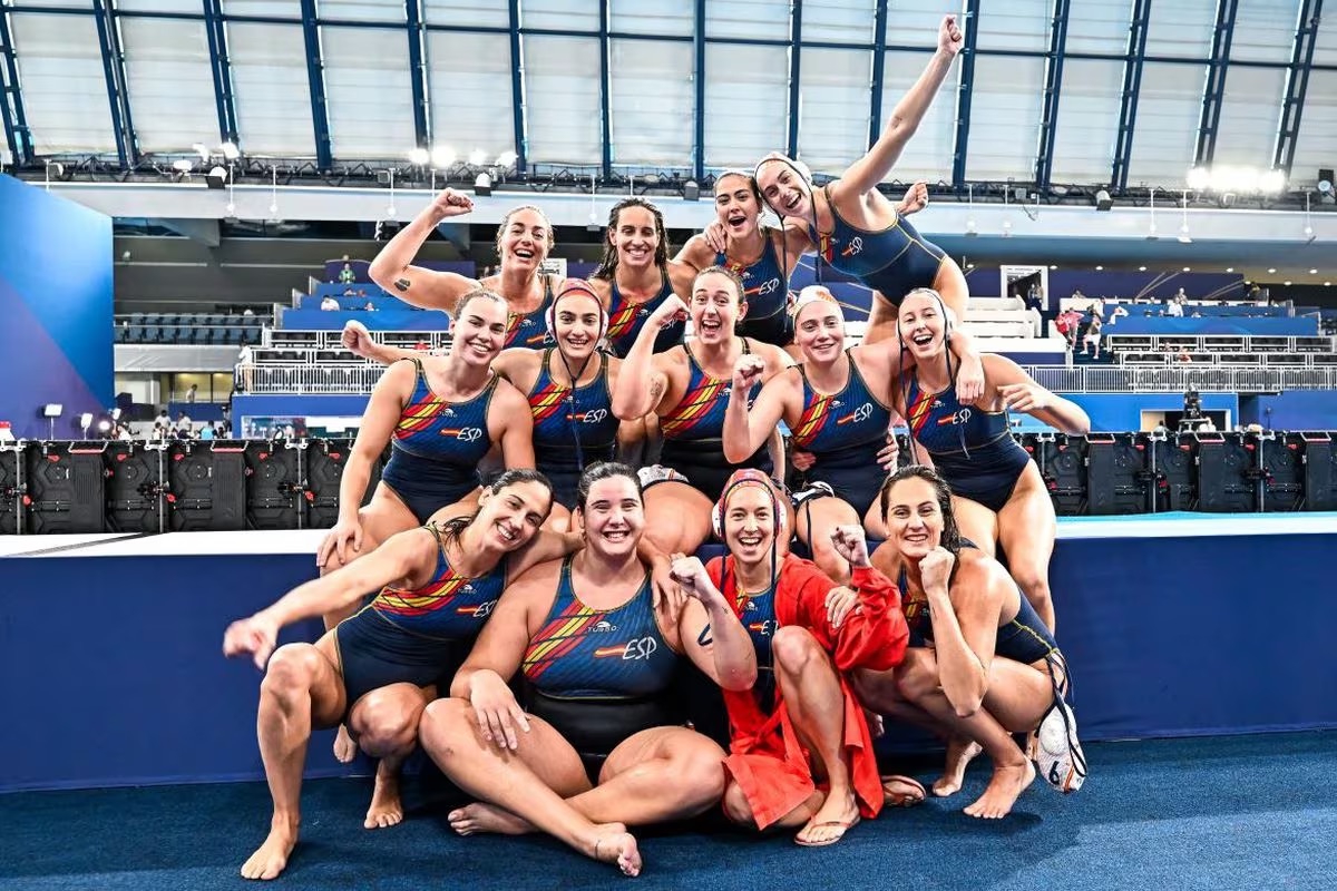 Miki Oca y Pili Peña, de Alcorcón, consiguen el bronce en el Mundial de waterpolo femenino