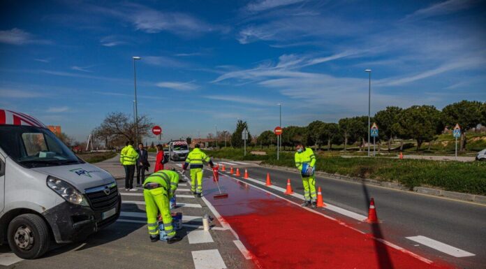 Alcorcón completa el anillo ciclista en el Ensanche Sur