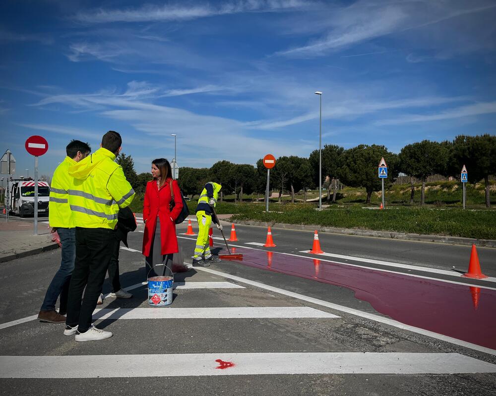 Alcorcón completa el anillo ciclista en el Ensanche Sur