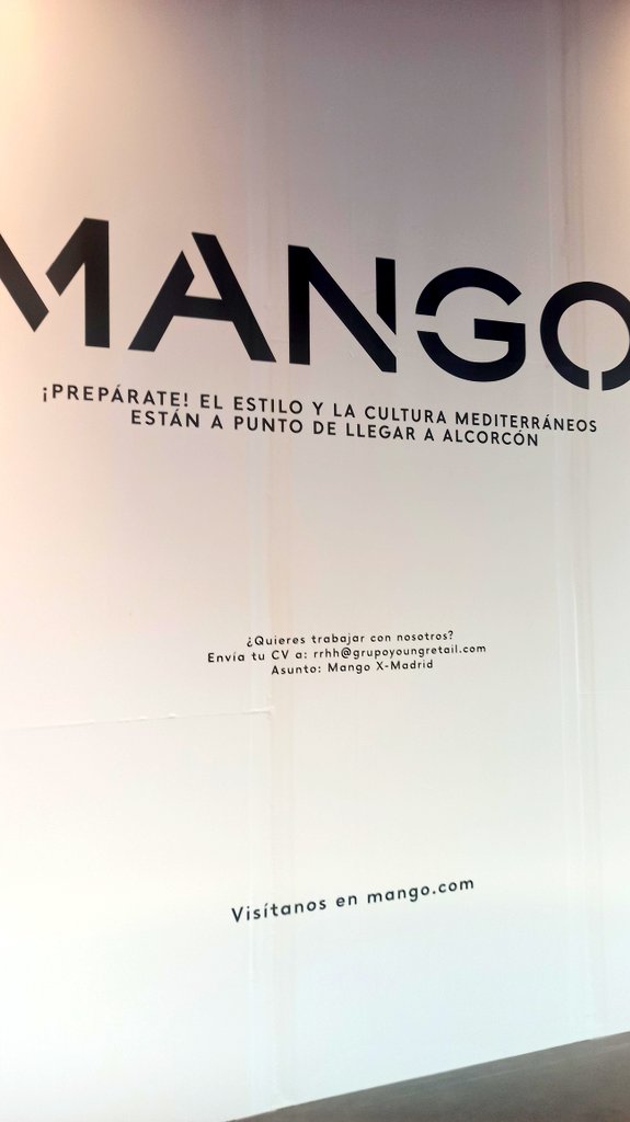 Una nueva tienda de Mango llegará a Alcorcón de la mano del X-Madrid