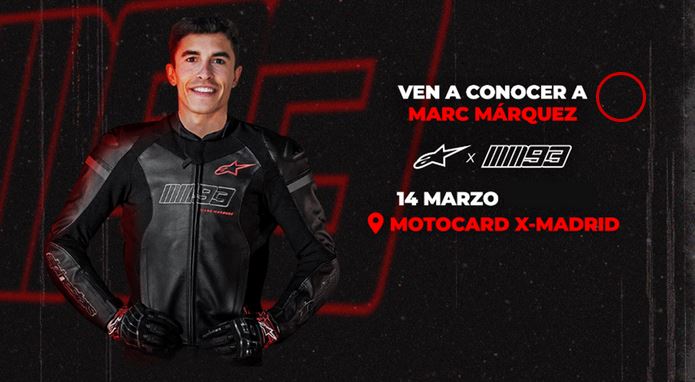 Visita de Marc Márquez en Alcorcón