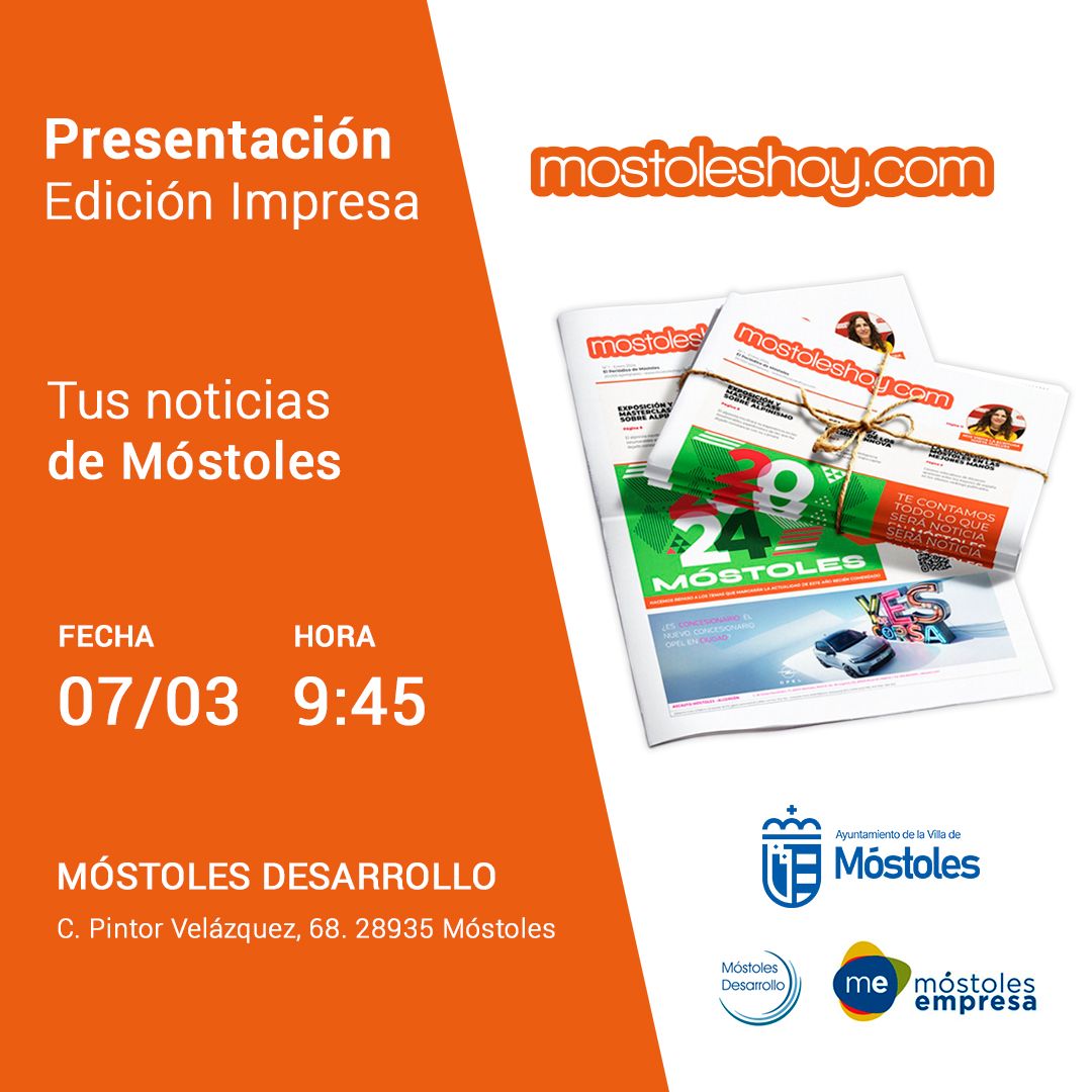 Nace la edición impresa de mostoleshoy.com para estar al día del municipio desde Alcorcón