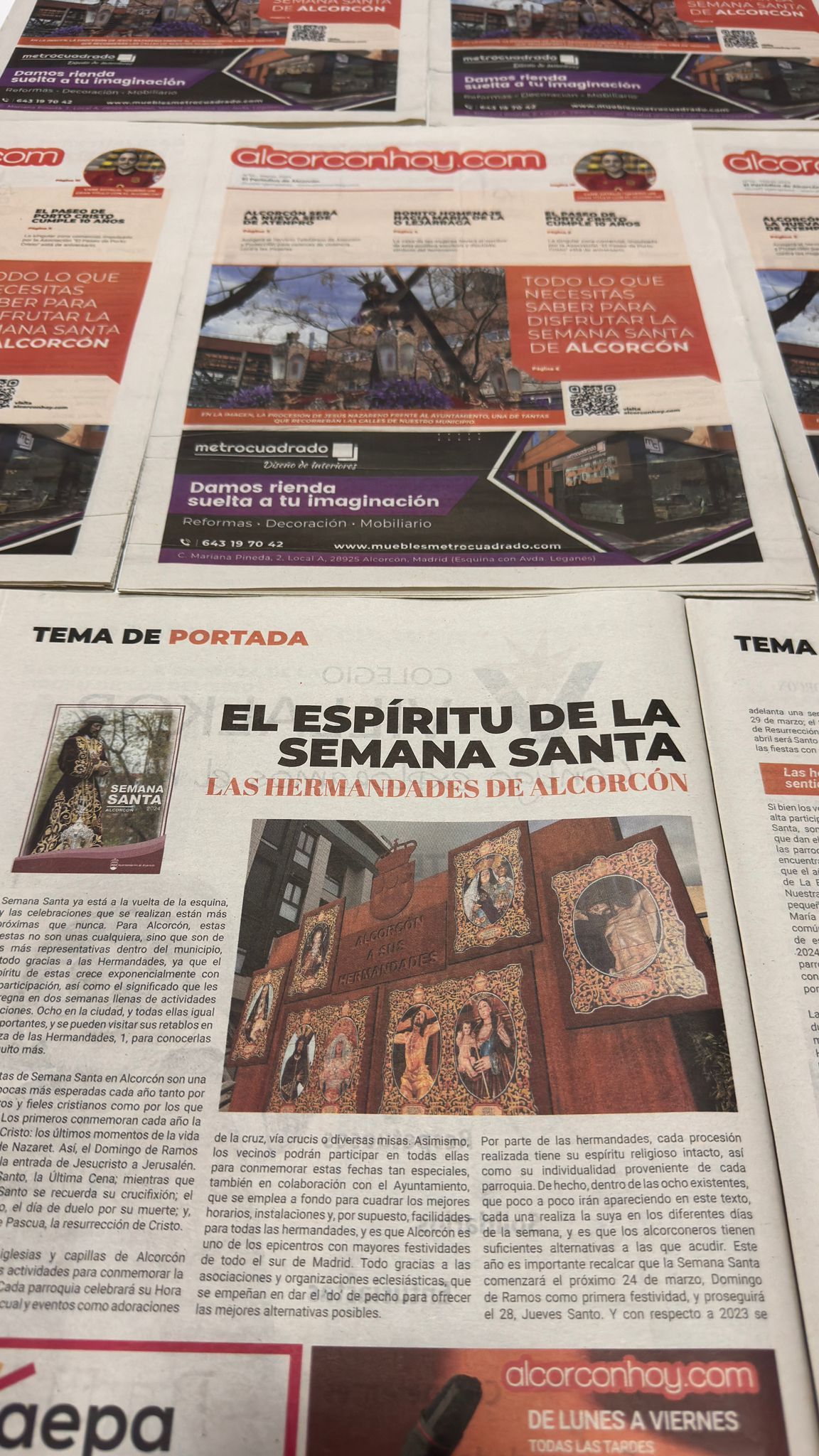 Los vecinos de Alcorcón ya pueden leer la edición de marzo del periódico de alcorconhoy.com 