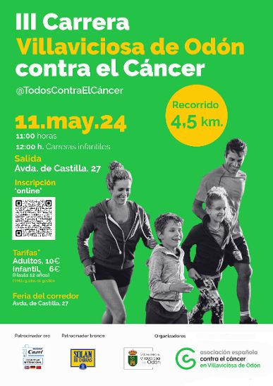 El Eurocolegio Casvi celebra la III edición de la Carrera para la lucha contra el cáncer