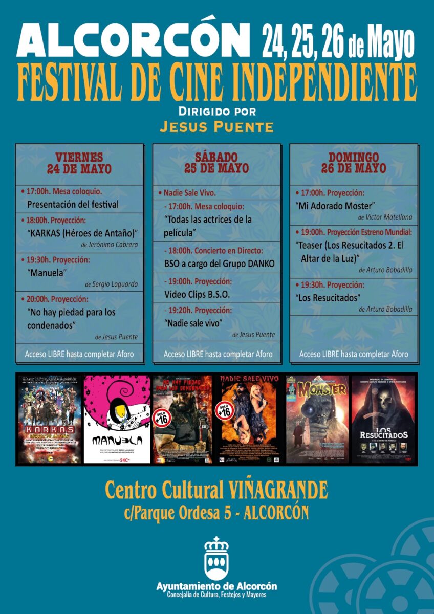 El Festival de Cine Independiente llega a Alcorcón en mayo