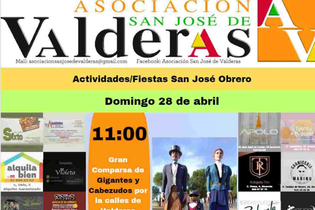 Vuelven los gigantes y cabezudos de las fiestas de San José de Valderas de Alcorcón