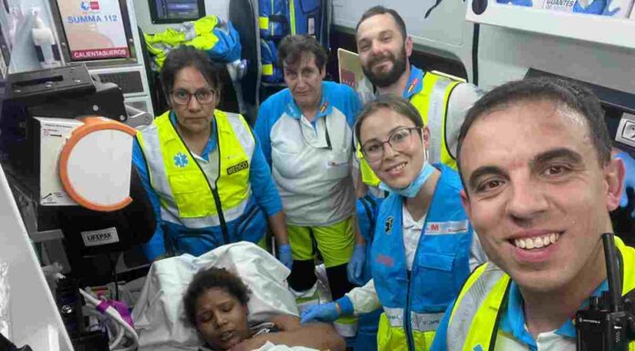 El SUMMA 112 ayuda en el parto de una mujer en su casa de Alcorcón