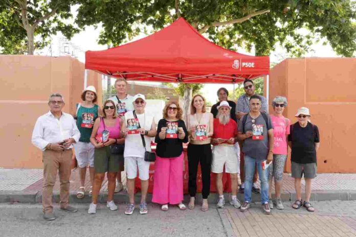 PSOE Alcorcón muestra su apoyo a Pedro Sánchez