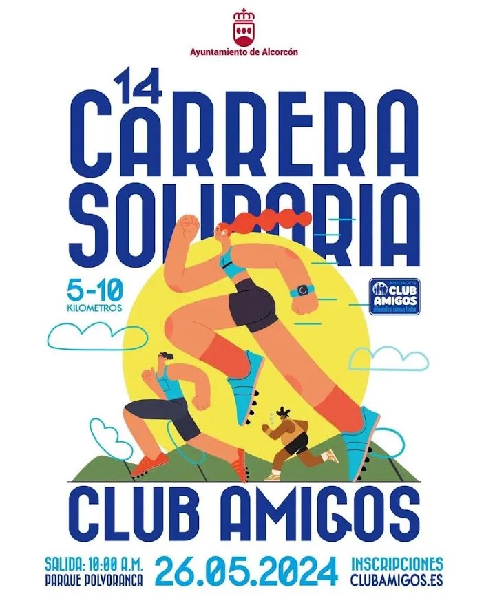 La Carrera Solidaria Club Amigos regresa a Alcorcón con una nueva edición