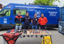 Bomberos sin Fronteras recibe ayuda en material de seguridad y rescates de Alcorcón