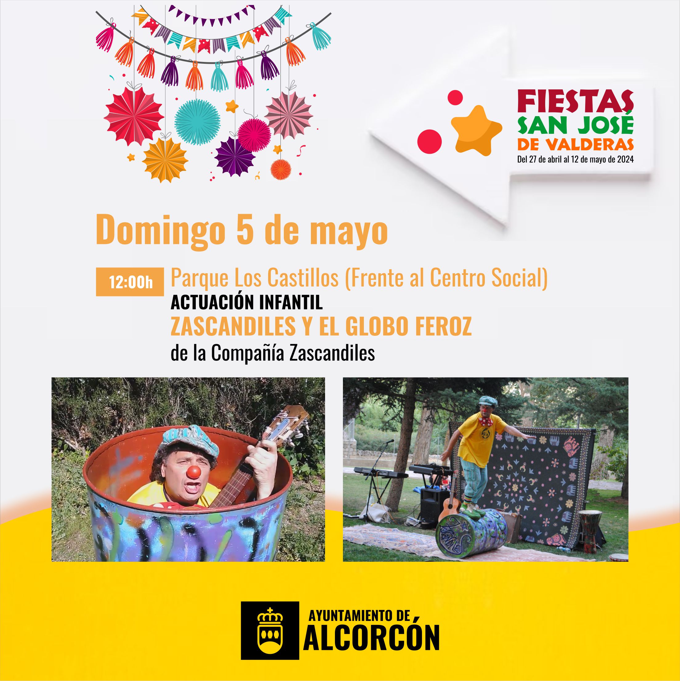 Fin de semana de muchas actividades en las Fiestas de San José de Valderas de Alcorcón