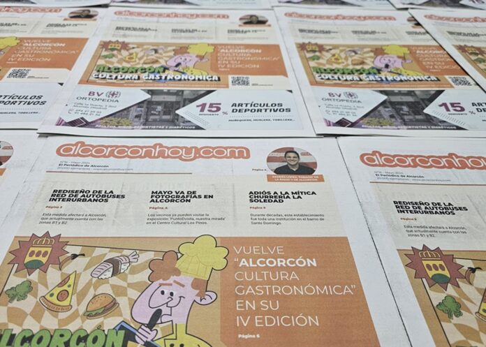 Los vecinos de Alcorcón ya pueden leer la edición de mayo del periódico de alcorconhoy.com