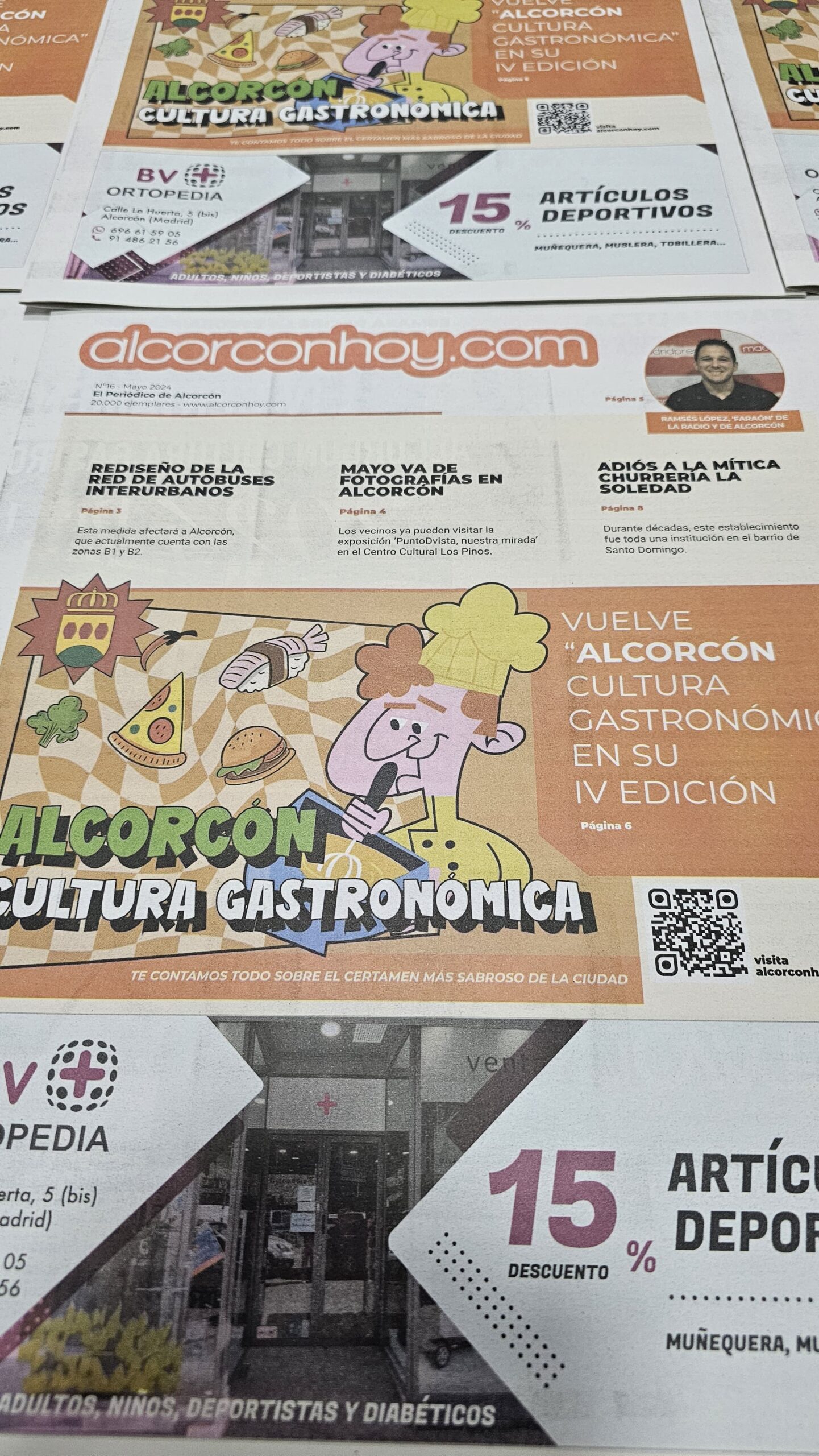 Los vecinos de Alcorcón ya pueden leer la edición de mayo del periódico de alcorconhoy.com