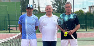 El tenista que ganó a Rafa Nadal participa en una exhibición en Alcorcón