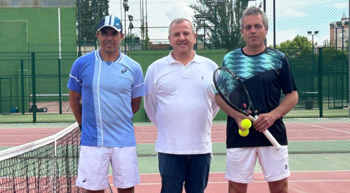 El tenista que ganó a Rafa Nadal participa en una exhibición en Alcorcón