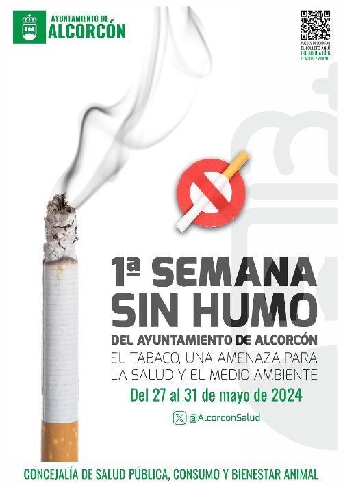 Alcorcón impulsa la I Semana Sin Humo enfocada al público joven