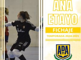 Ana Etayo defenderá la portería del Alcorcón de fútbol sala femenino la próxima temporada