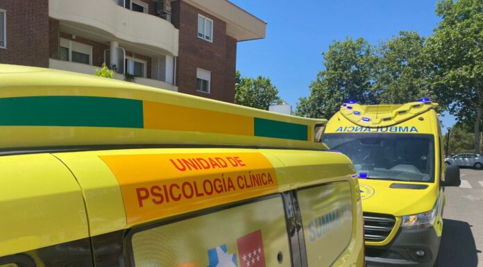 Un hombre salva la vida de su mujer en Alcorcón gracias al SUMMA 112