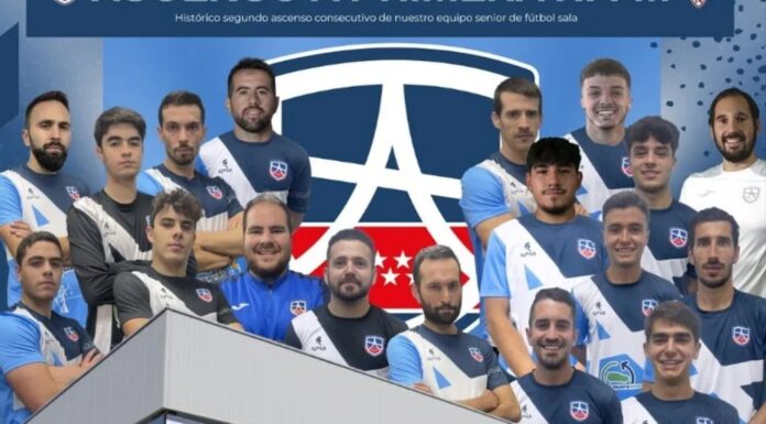 El CD Andel, de Alcorcón, logra el ascenso a Primera RFFM de fútbol sala