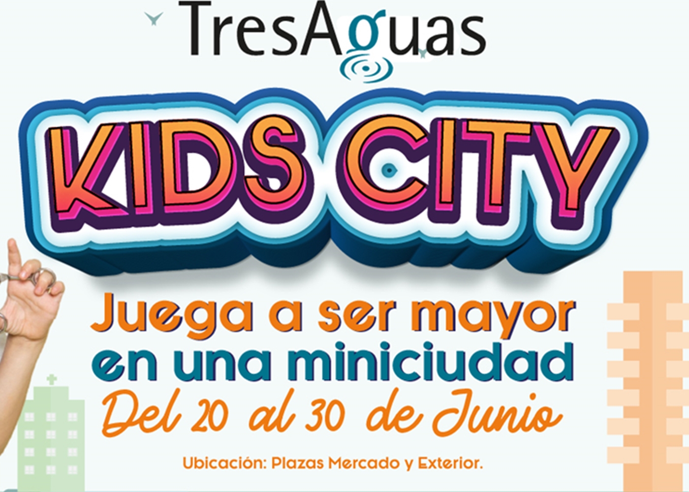 'Kids City', una propuesta de ocio para los más pequeños en Alcorcón del Centro Comercial TresAguas