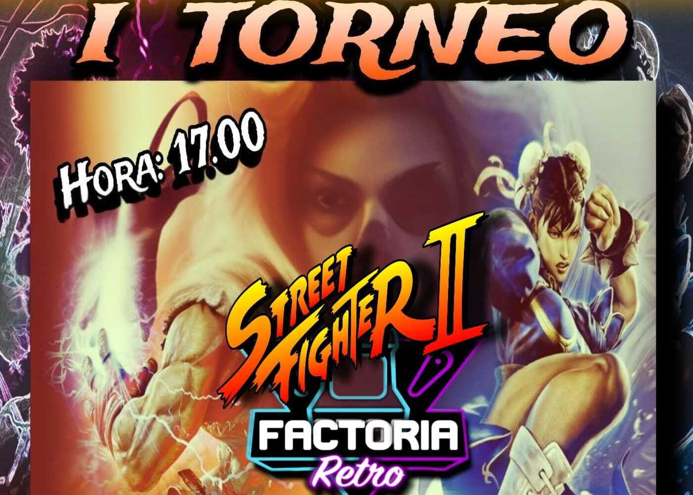 Torneo de Street Fighter II en la Factoría Retro de Alcorcón