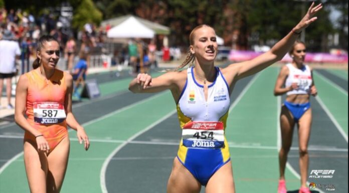 Aleksandra Wruszak gana el campeonato de España sub-23 en 400 metros para el Atletismo Alcorcón